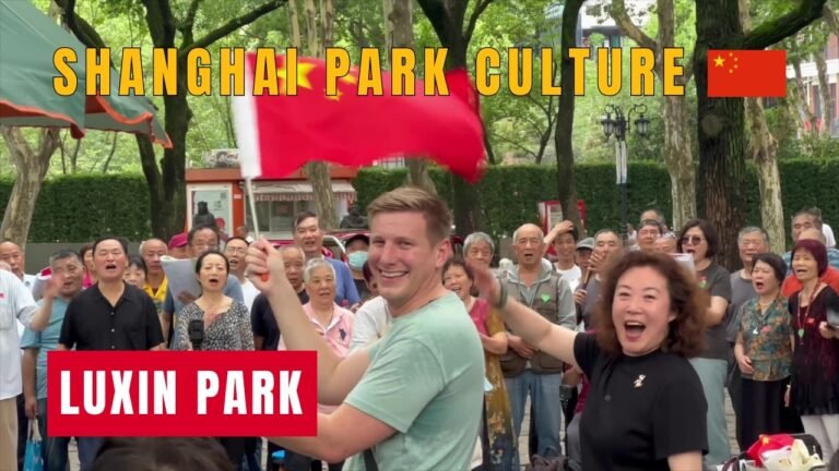 Why I love China | Vibrant Park Culture of Shanghai 🇨🇳