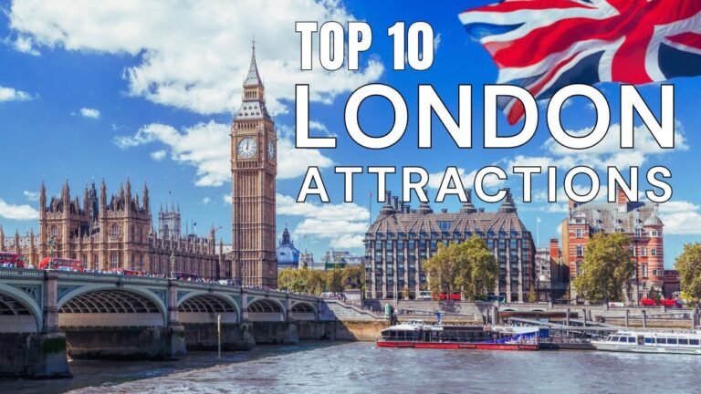 London: Top 10 Places You HAVE to Visit!