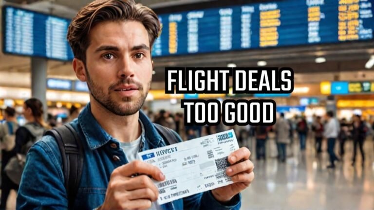 Flights So Cheap You’ll Think It’s a Mistake