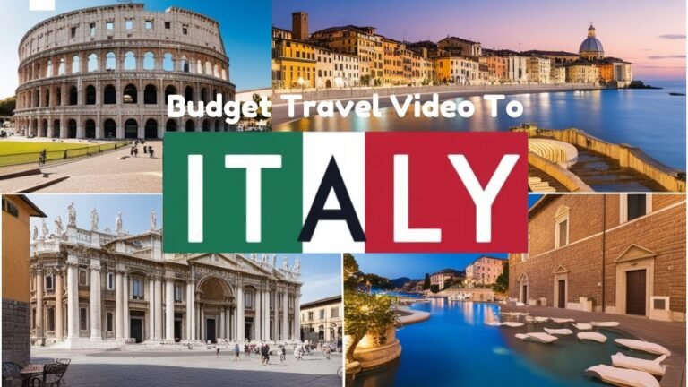 Italy Budget Travel Guide! Must watch video to plan your next best Italy adventure in budget!!