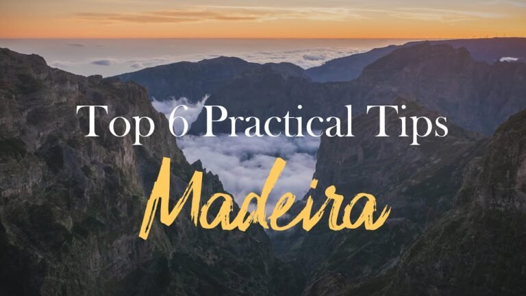 6 Tips to fully enjoy your trip to Madeira