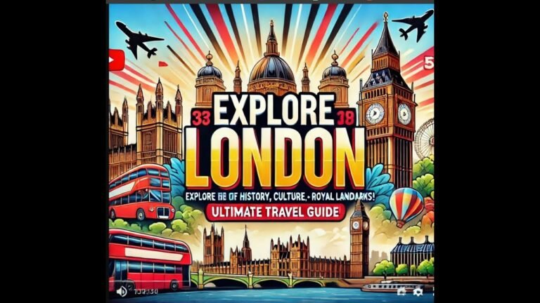 London, England Explore the Best of History, Culture, and Royal Landmarks!  Ultimate Travel Guide