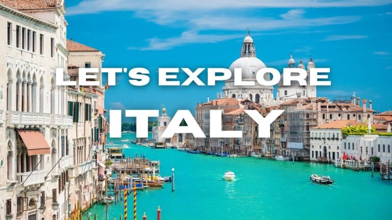 The Ultimate Italy Travel Video: 10 Must-Visit Places