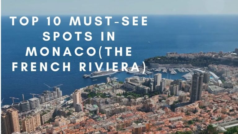 Top 10 Must-See Spots in Monaco 🌟🇲🇨 #luxurytravel