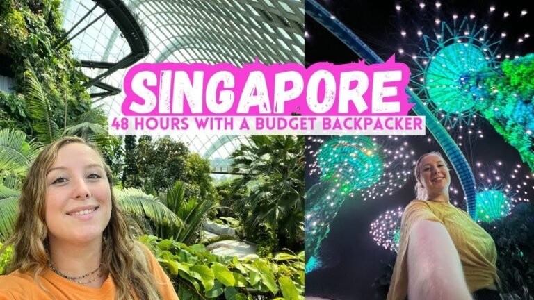 Exploring the Best of SINGAPORE in less than 2 days on a Budget.