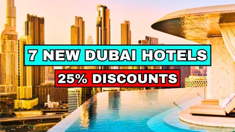 2025 | Top 7 BRAND NEW Dubai Hotels You Can BOOK NOW