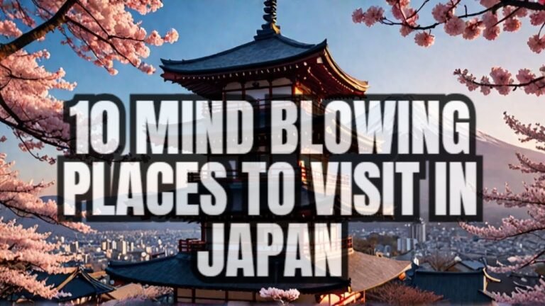 10 Mind Blowing Places to Visit in Japan