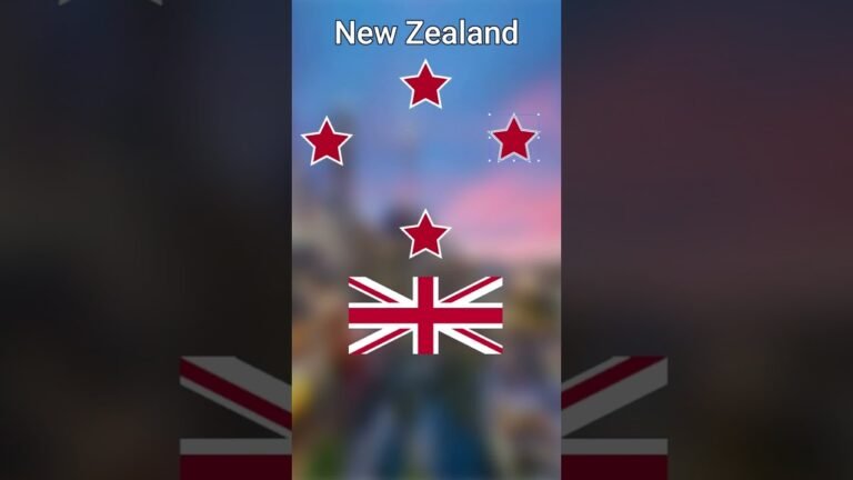 New Zealand flag 🇳🇿