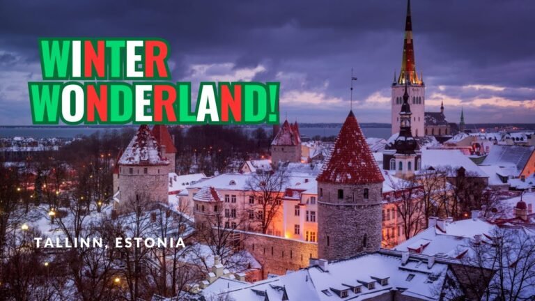 Tallinn Estonia  – A Winter Wonderland