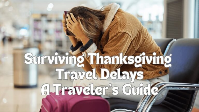 Surviving Thanksgiving Travel Delays: A Traveler’s Guide #thanksgivingtravel #thanksgiving2024