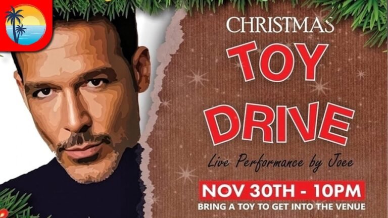 Christmas Toy Drive with Live Performance by Joee