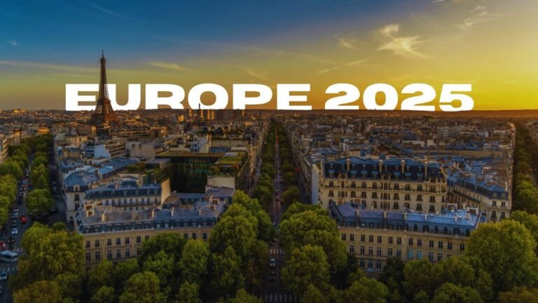 Top 10 City Breaks in Europe 2025