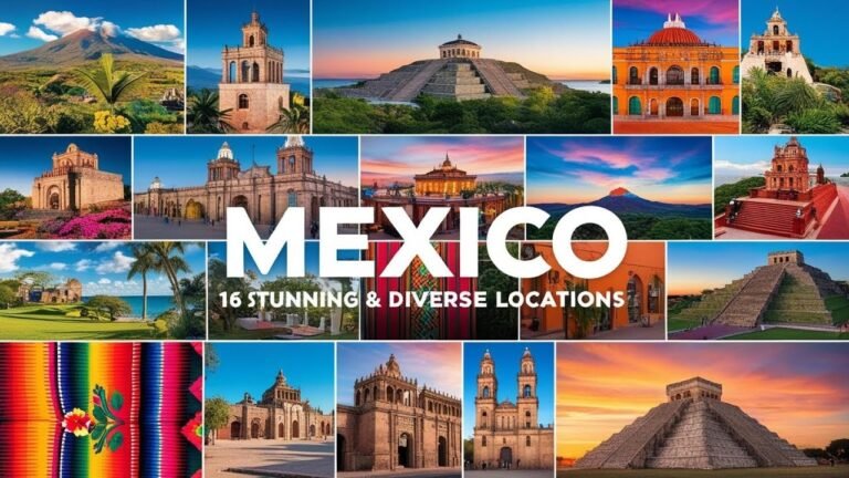 16 Places To Visit in Mexico in 2025🇲🇽