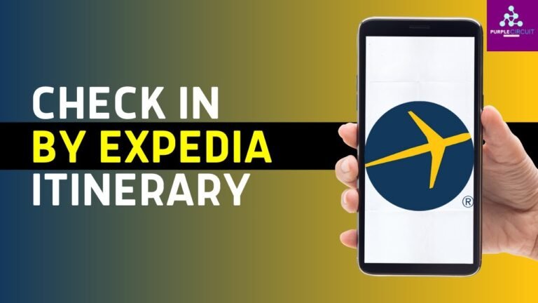 How to Check in With Expedia Itinerary | Check in Flight with Expedia (2024)