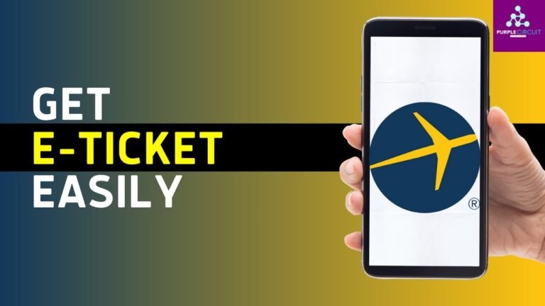 How To Get Your E-Ticket From Expedia | Expedia E- Ticket (2024)